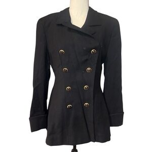 Escada by Margaretha Ley  Double Breasted Blazer